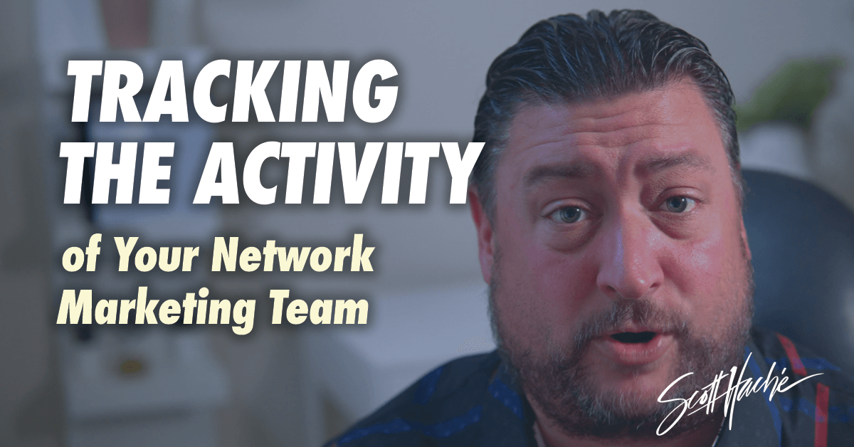 Network Marketing Team Activity Tracking